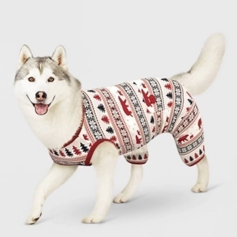 Wondershop Holiday Fair Isle Print Matching Family Christmas Dog Pet Pajamas